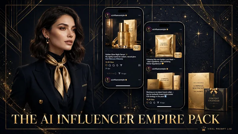 AI Influencer Empire Pack cover