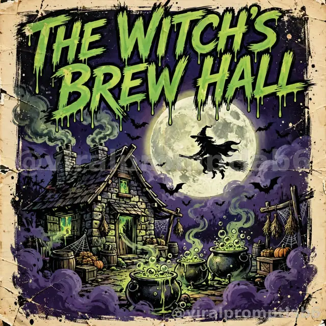 80s B-Movie Halloween Posters cover
